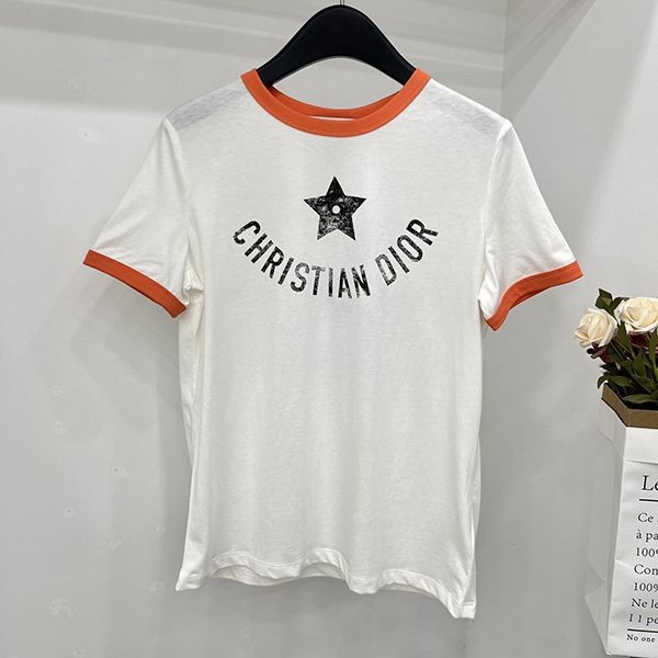 注目★【ディオール】ディオリビエラ tシャツ 偽物コットンジャージー 443t27a4537